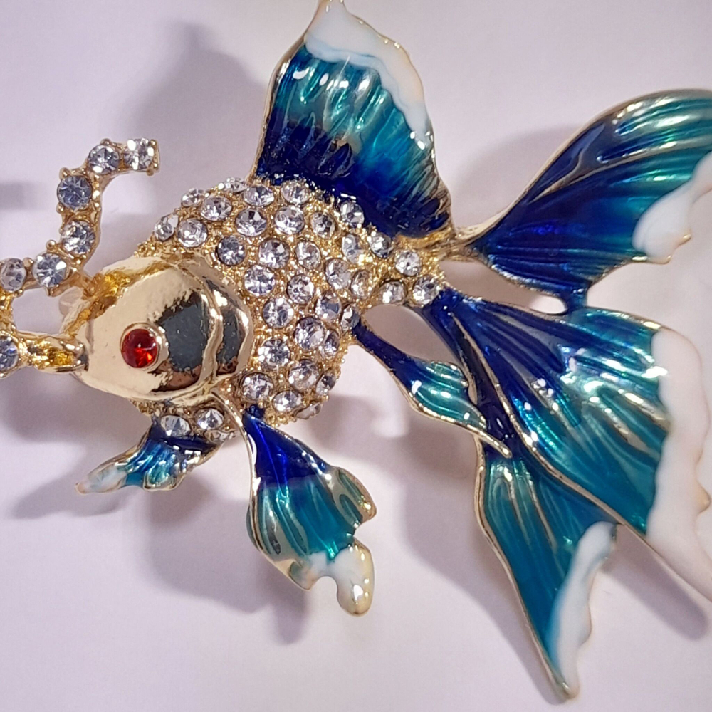 Брошь "Рыбка"