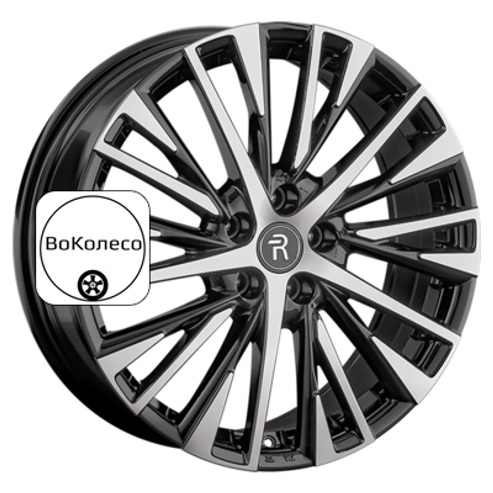 9x21/5x108 ET40 D63,3 ZR1 BKF (конус, C570) Replay