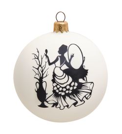 Элита НФШ-1041/1 Ел. украшение Шар «Дама» 85 мм