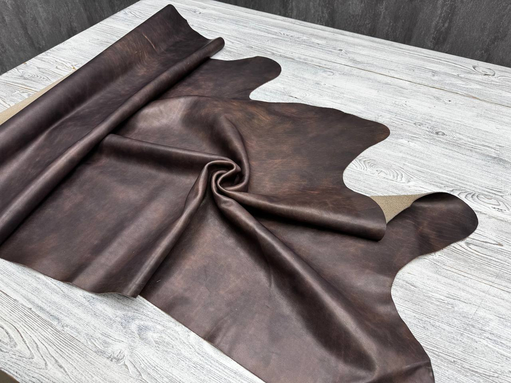 Nappa Clouds Brown (1,5-1,7 мм) цв. Коричневый, натуральная кожа