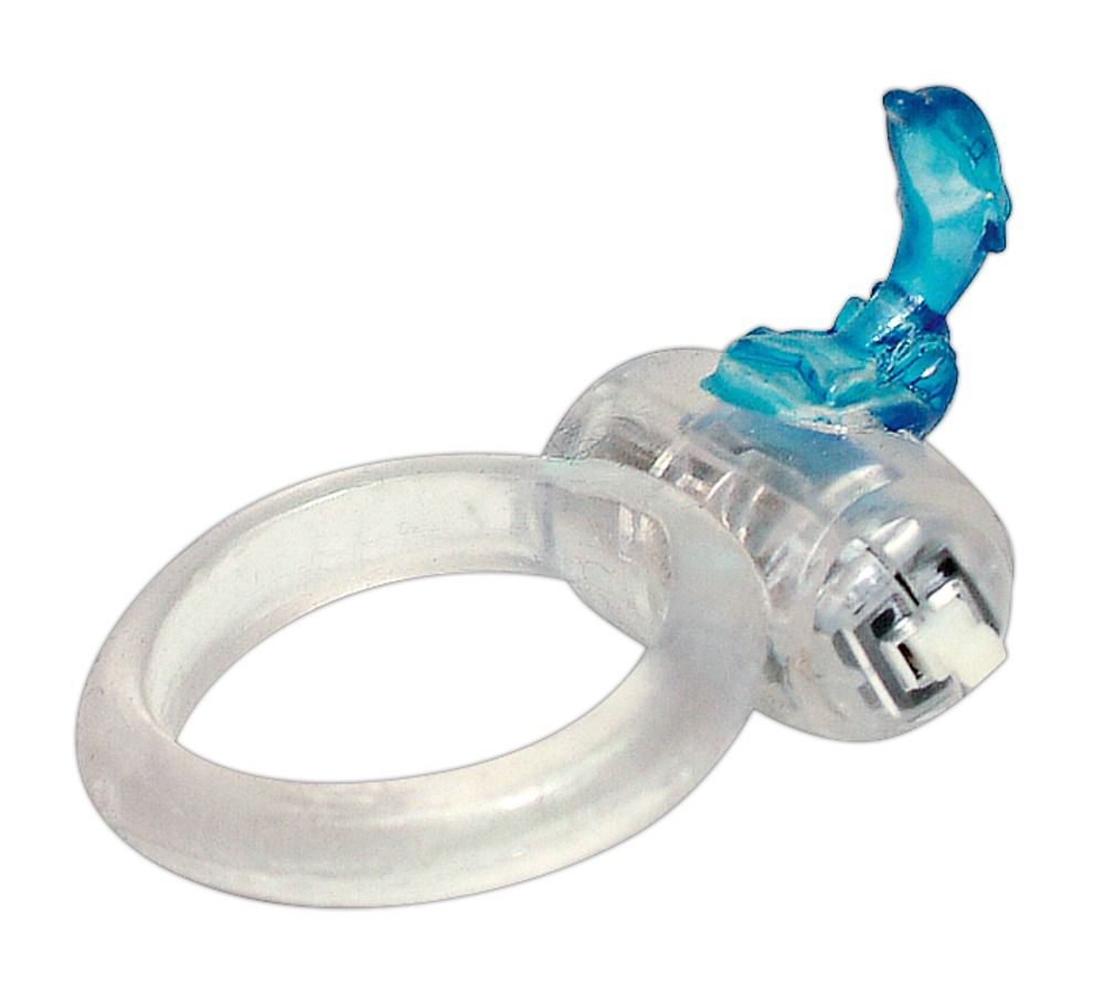 Виброкольцо Little Dolphin (Цвет: прозрачный)