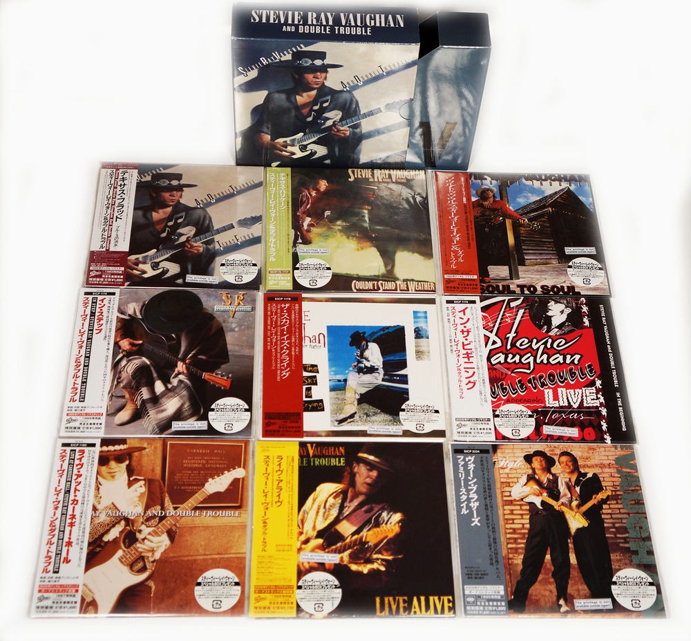 Комплект / Stevie Ray Vaughan (9 Mini LP CD + Box)