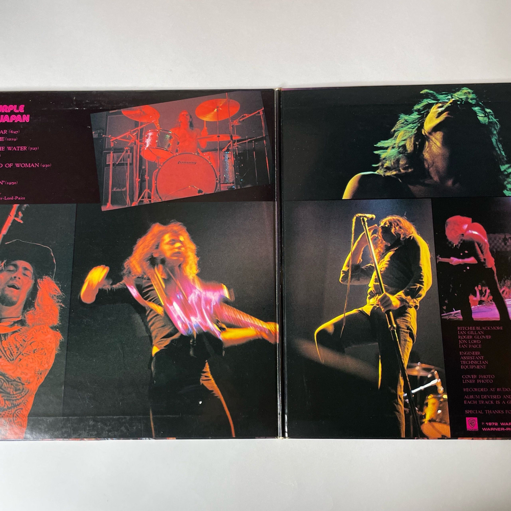 Винтажная виниловая пластинка Deep Purple Live In Japan (Japan 1979) (No Obi) Strange Kind Of Woman