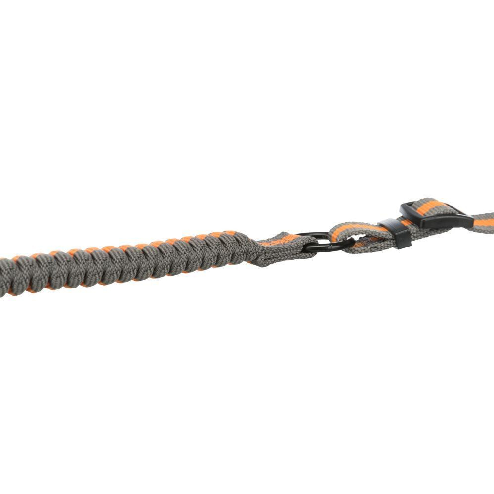 Поводок для пробежки Trixie Jogging Leash, серый/оранжевый
