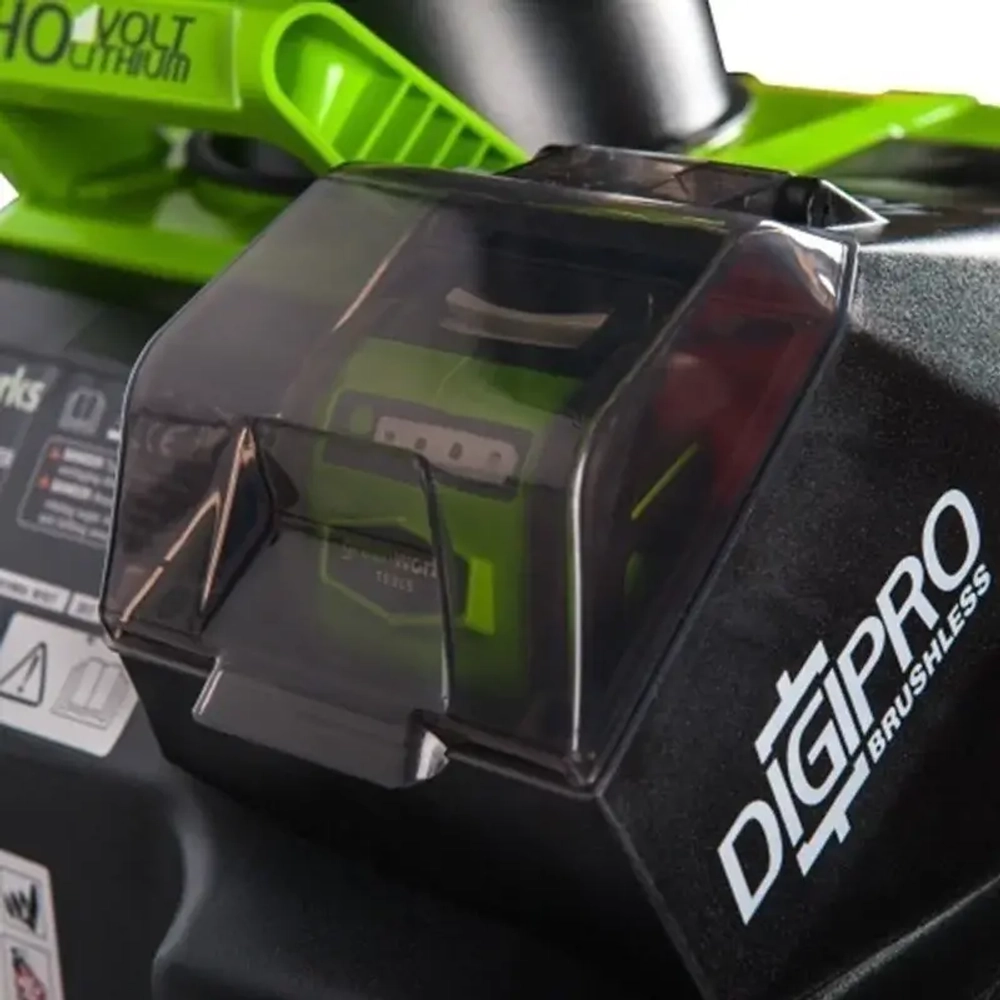 Greenworks GD40ST 40В аккумуляторный снегоуборщик (без АКБ и ЗУ) ковш 51 см, выброс 6 м 2600007