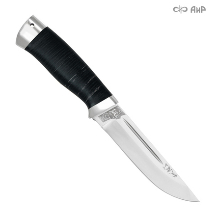 Нож АиР Бекас (кожа, 95х18, алюминий)