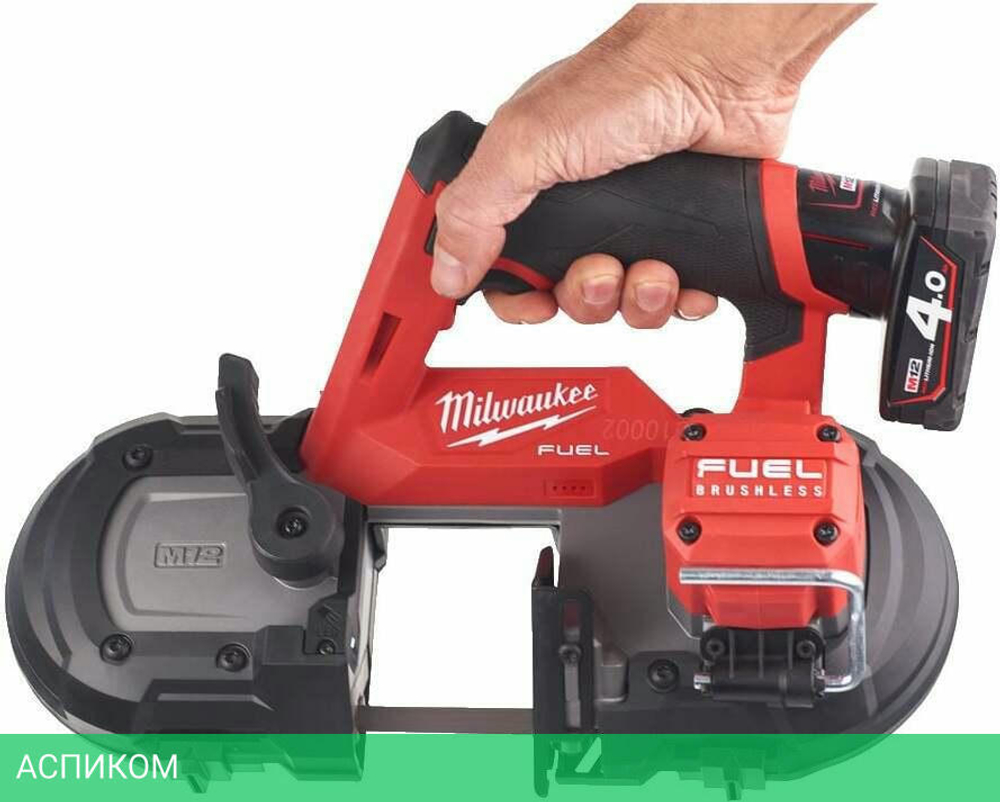 Ленточная пила Milwaukee M12 FBS64-402C FUEL (4933478441)