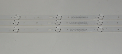 LC43490062A, LC43490063A подсветка 43" (комплект 3 шт.)