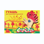 Гуашь 6 цветов 35 мл (Каляка-Маляка)