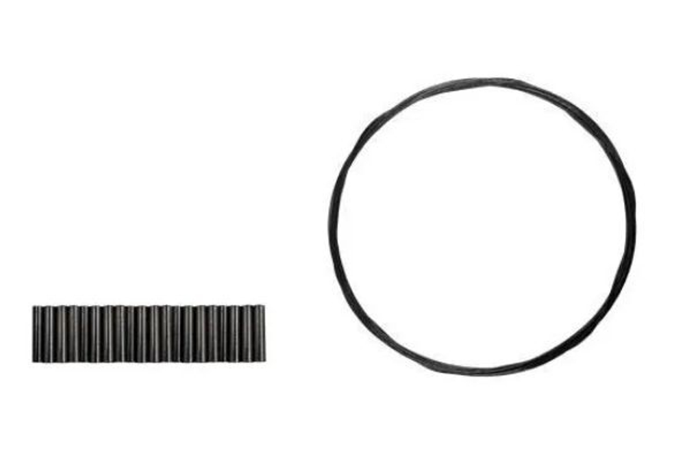 Поводки для рыбалки Титан 3м 0,35мм 12,5кг+20 трубок