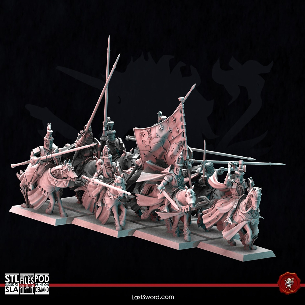 Bretonnian Grail Knights Squad