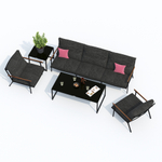 Лаунж зона Ideal Patio ФЕСТА маренго с трехместным диваном