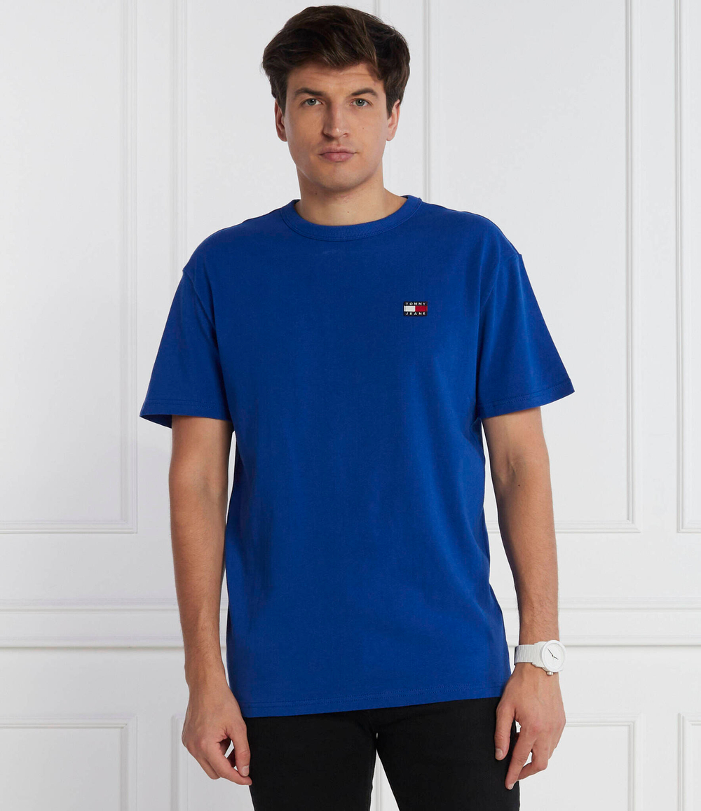 Футболка BADGE Tommy Jeans - индиговой(DM0DM17870)