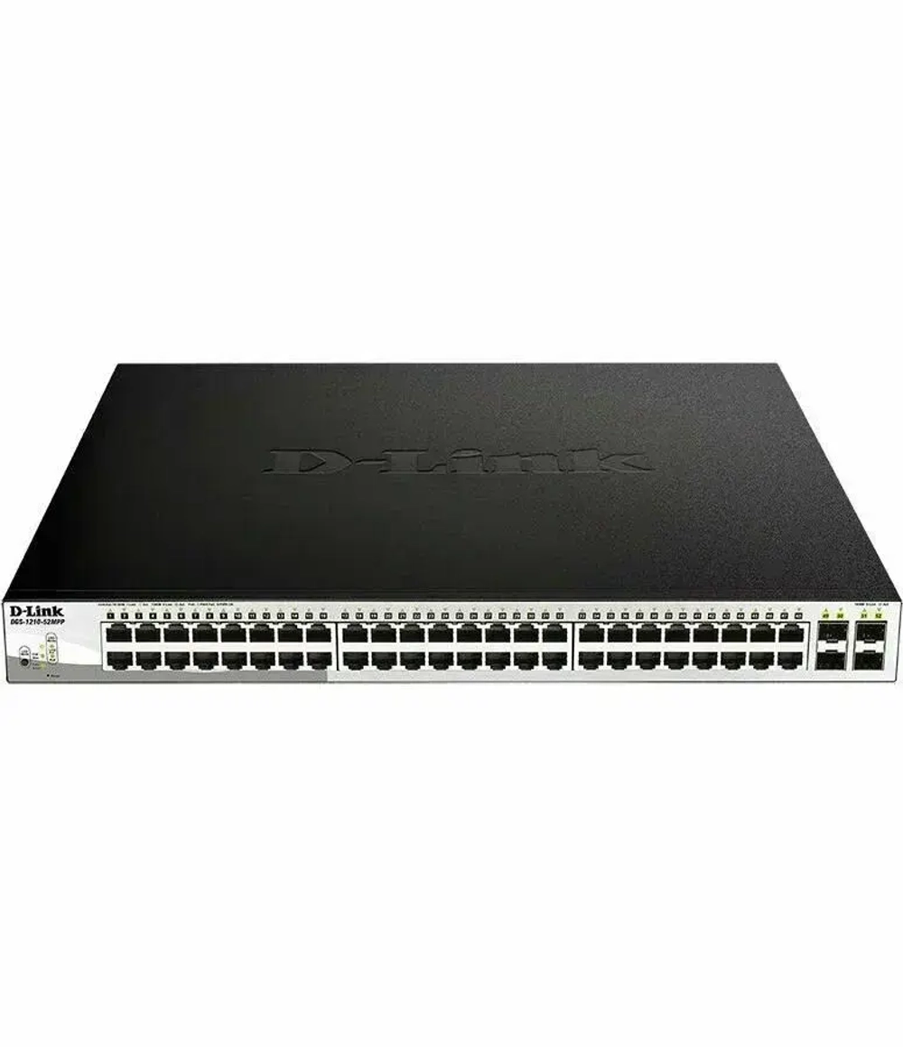 Коммутатор D-Link DGS-1210-52MPP/E2A PROJ