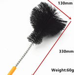 Ёршик для колбы Hate-с пластиковой ручкой