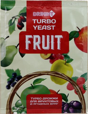Спиртовые дрожжи DRINKIT FRUIT 40гр
