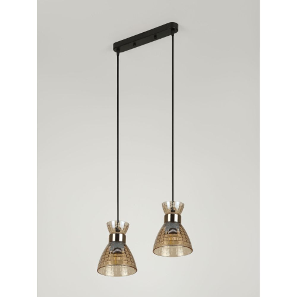 Светильник подвесной (подвес) Rivoli Iris 9186-302 2хЕ27 60 Вт модерн | Rivoli