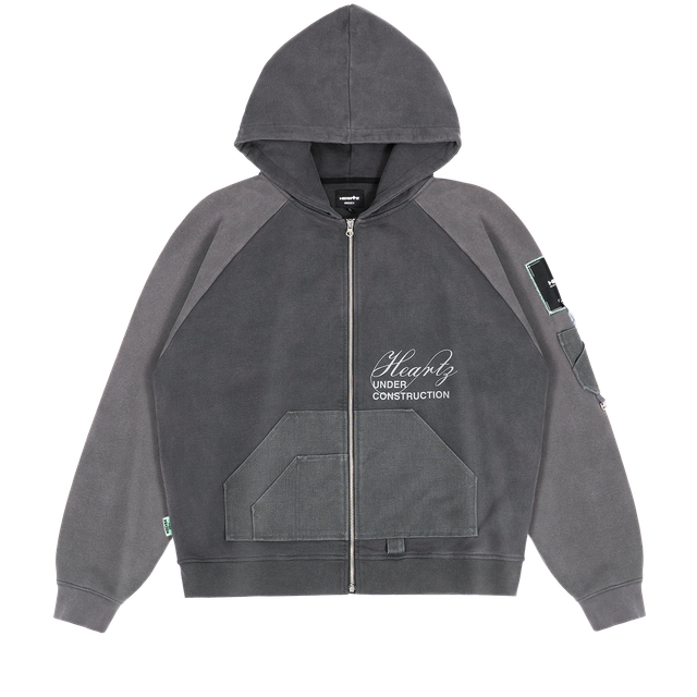 «Construction Site» Zip-Hoodie