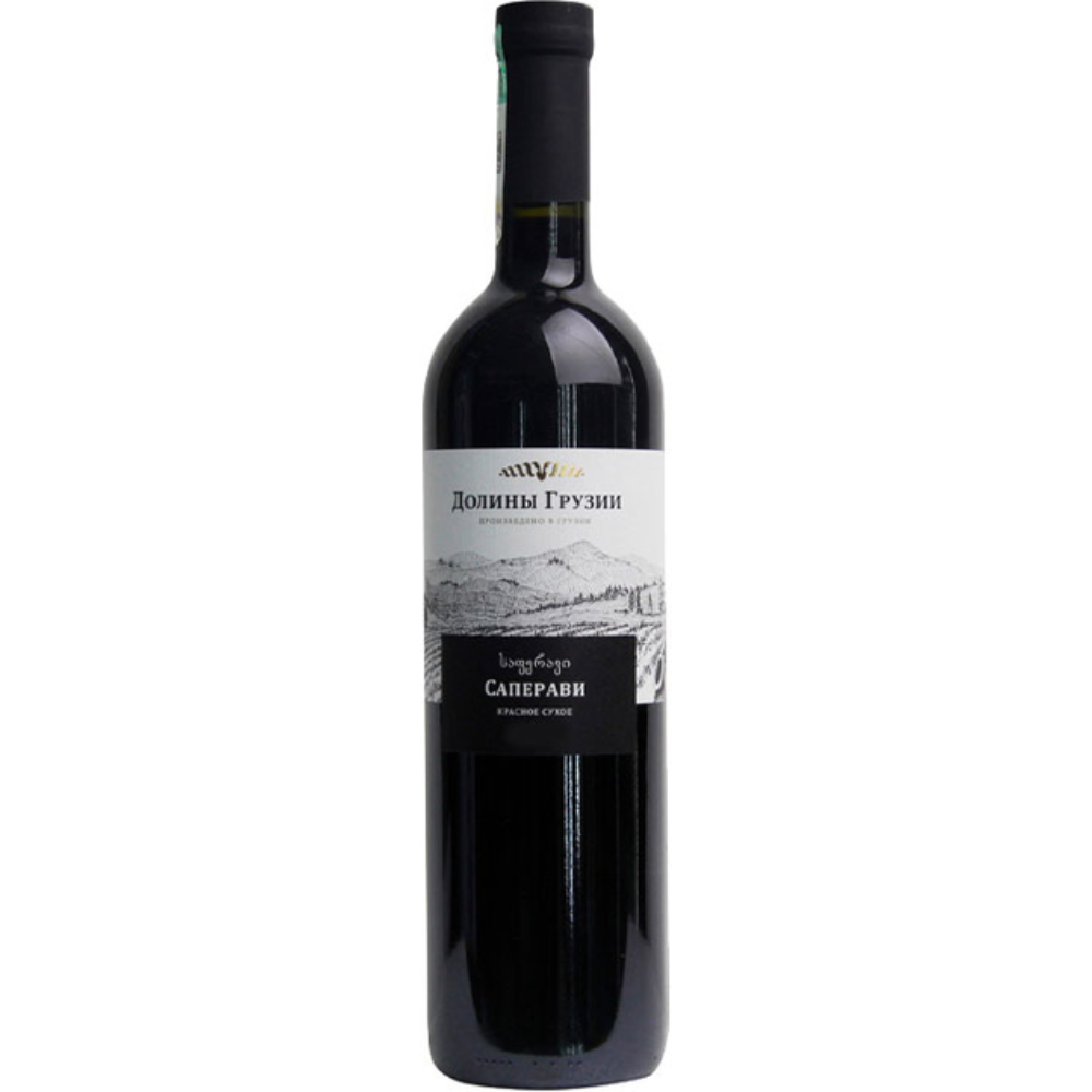 Вино Georgian Valleys Saperavi красное сухое 0.75 л