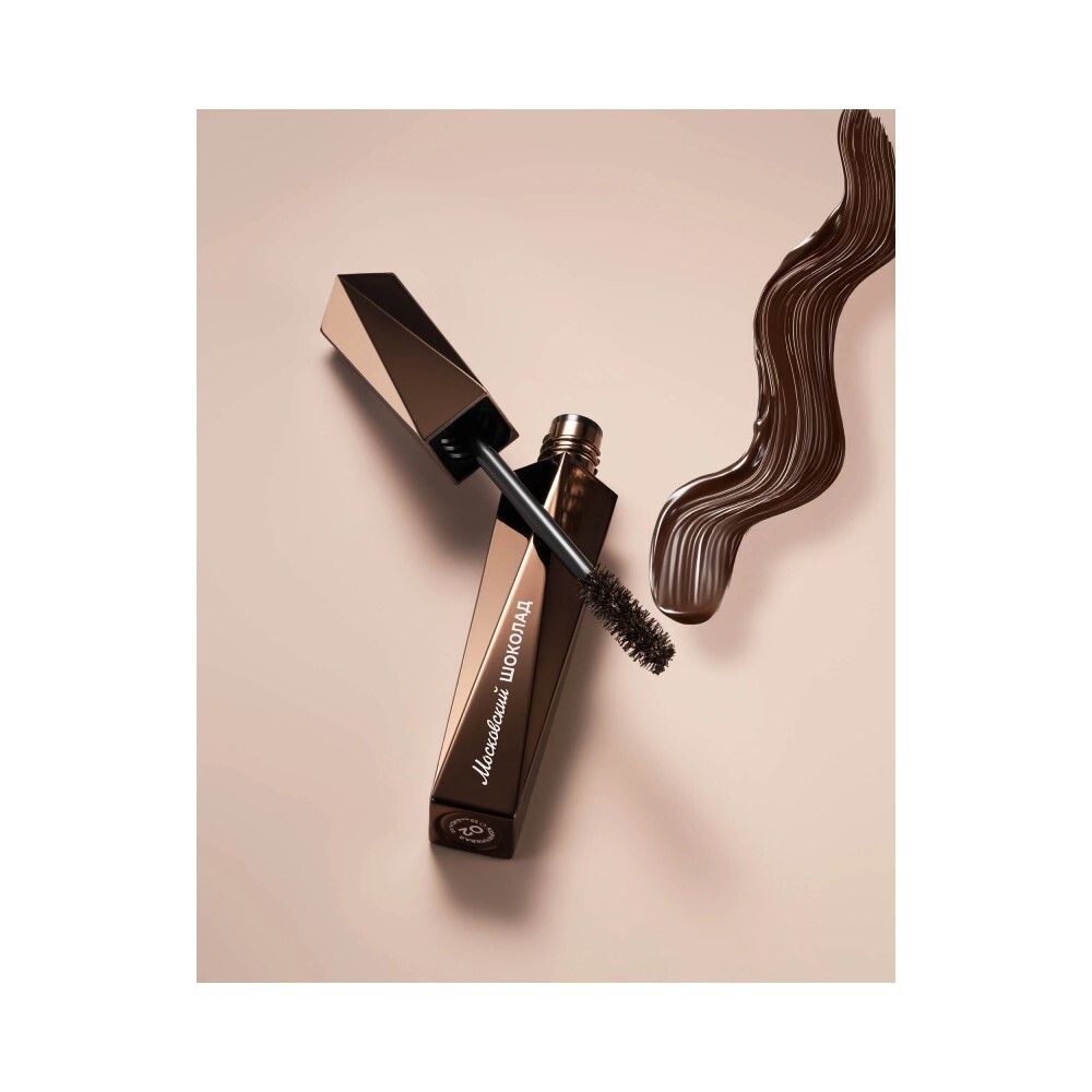 RBG Russian Beauty Guru Термотушь для ресниц коричневая «Московский шоколад», 12 мл