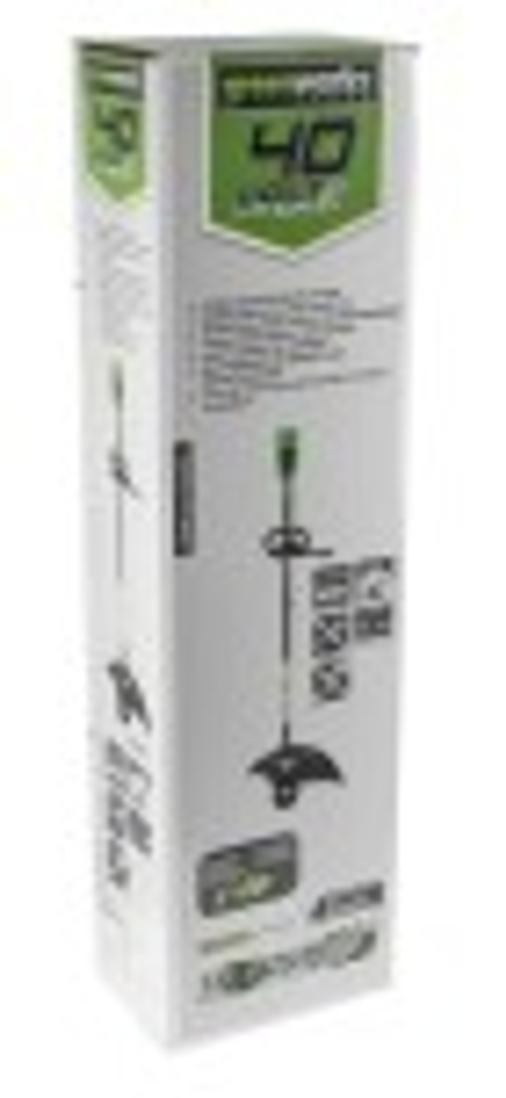 Триммер аккумуляторный GREENWORKS GD40BC 40V, 40 см, б/щ, АКБ 8Ач и ЗУ 1301507UH