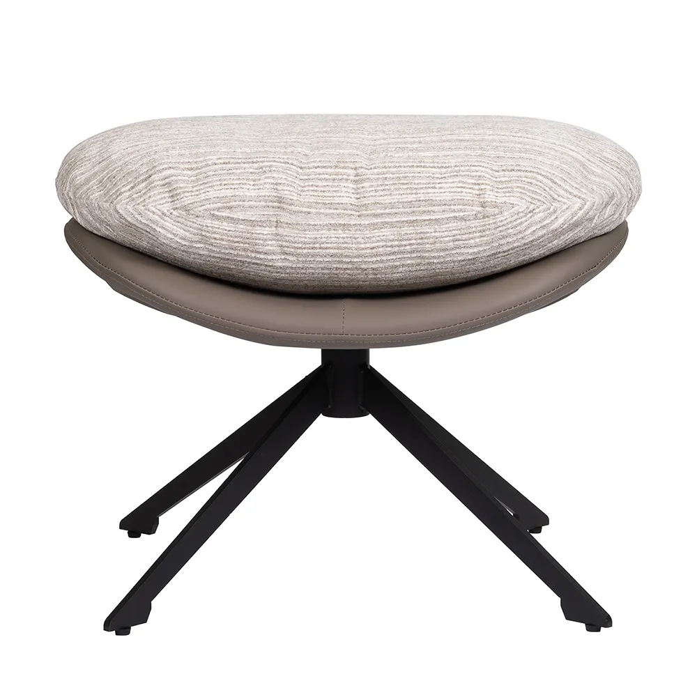 Оттоманка Bradex Home BLISS латте, экокожа, шенилл