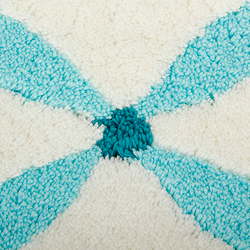 Коврик для ванной 50x80 Abyss & Habidecor Boudoir 370 бирюзовый Португалия