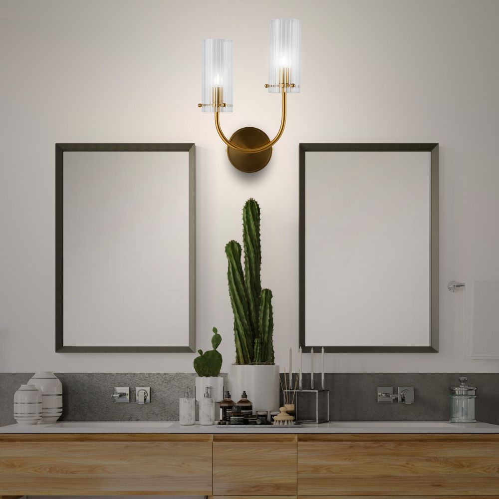 Настенный светильник (бра) Maytoni MOD223WL-02BS1