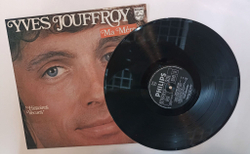 Винтажная виниловая пластинка LP Yves Jouffroy Histoires Vecues (France 1976)