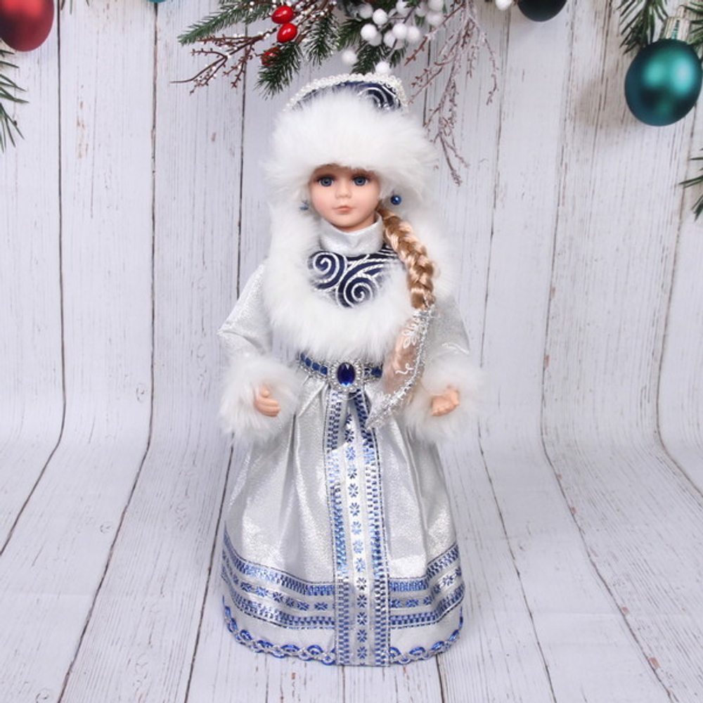 Снегурочка музыкальная 40 см (21B05-16)