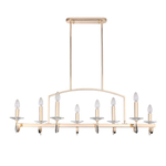 SL1405.223.08 Люстра подвесная ST-Luce Латунь/Латунь, Прозрачный E14 8*40W ЭЛЕГАНС