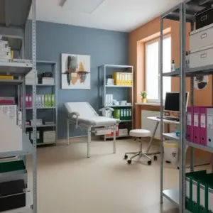 Медицинские стеллажи