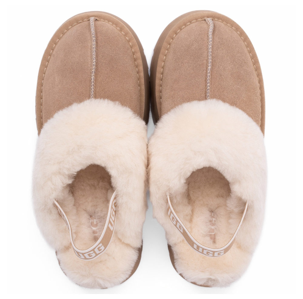 UGG Funkette Suede Platform Sand