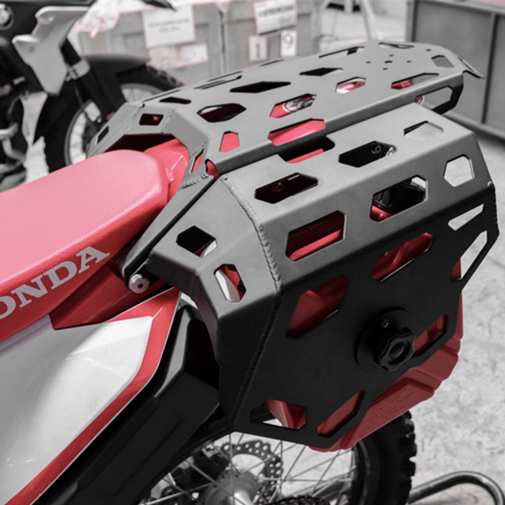 RACK SET+OIL TANK for Honda CRF250L-M-Rally (2012-2020). Black