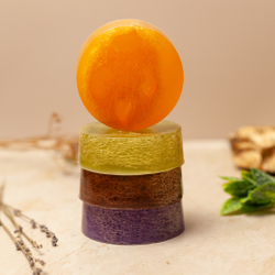 Мыло-скраб с люфой