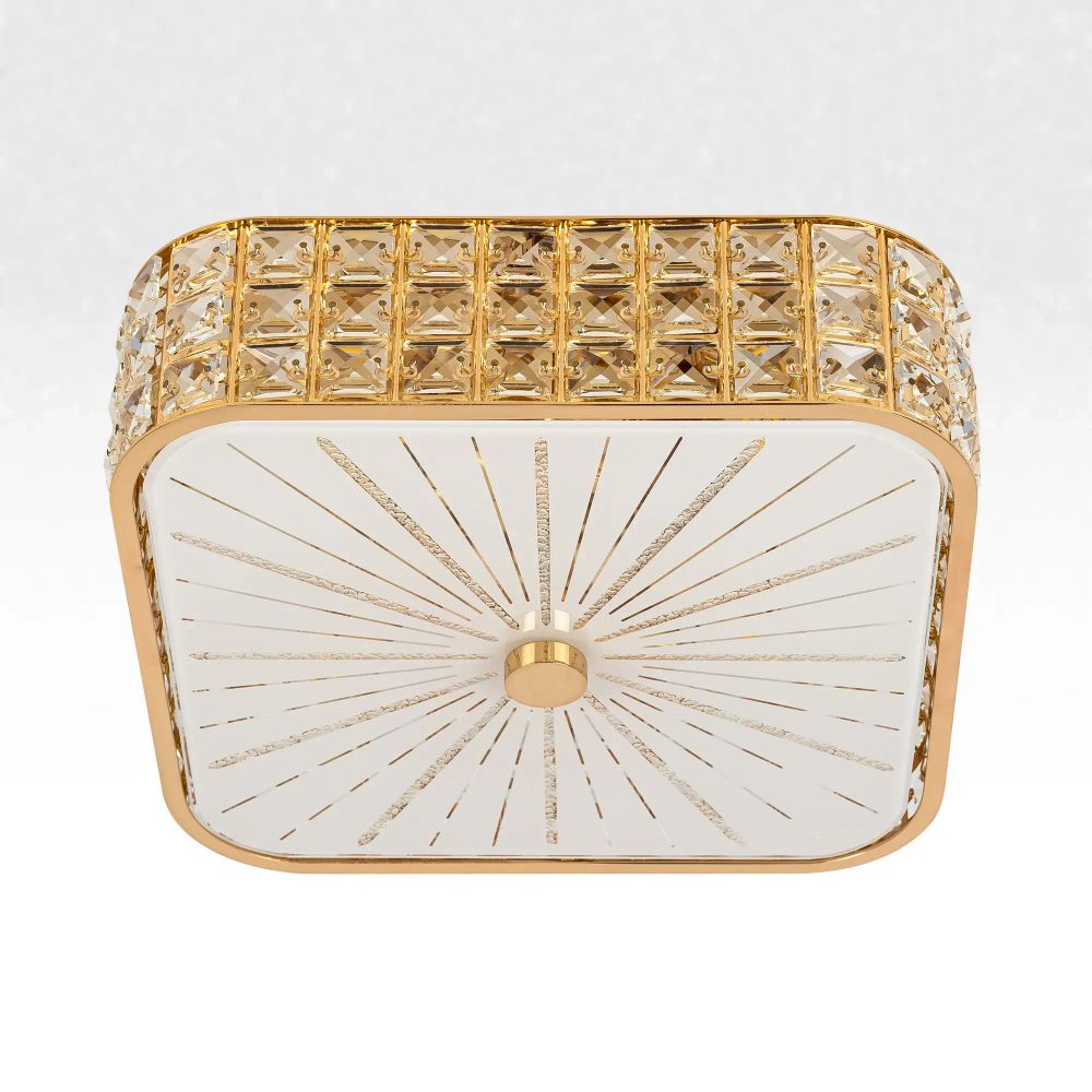 Citilux Портал CL324242 Люстра хрустальная Золото