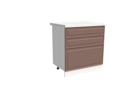 Кухня Модуль ШН3Я 800 Ликата / Пудрово-розовый