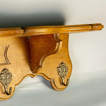 Винтажная настенная вешалка