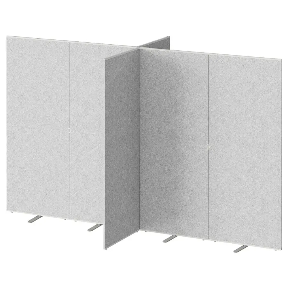 Перегородка - IKEA SIDORNA, 195x2x324см, светло-серый, СИДОРНА ИКЕА