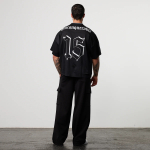 Футболка VANQUISH Varsity Oversized Jersey Black