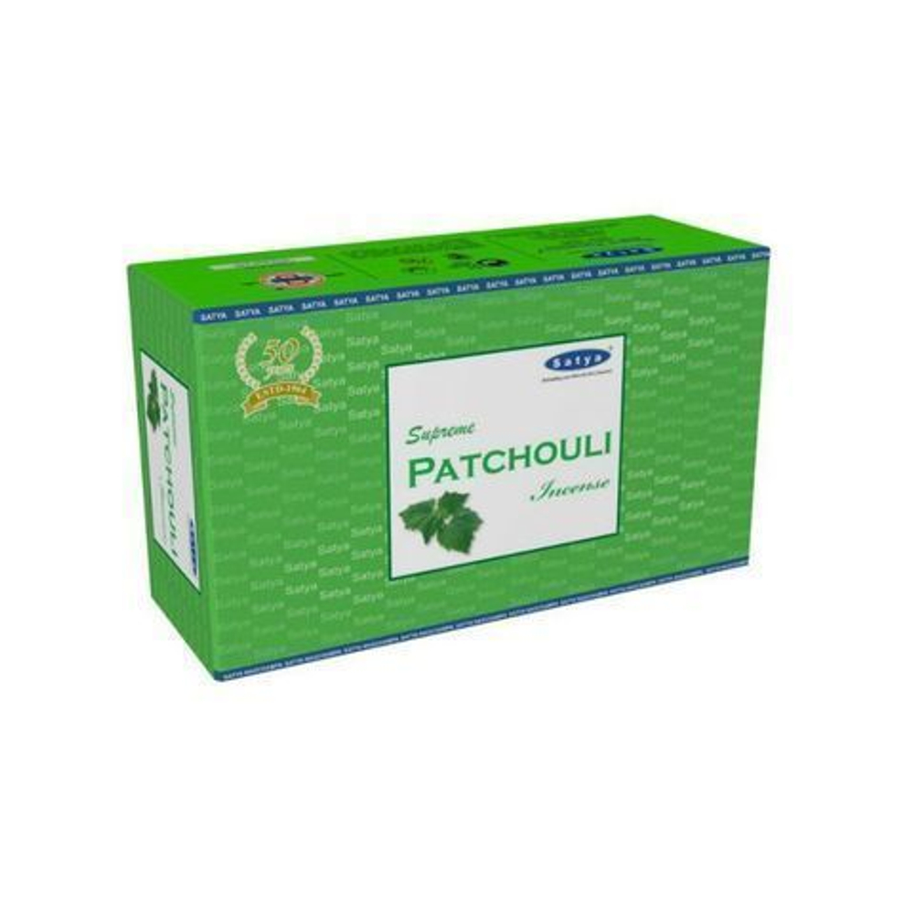 Satya Supreme Patchouli Благовоние-масала Верховный пачули, 15 г