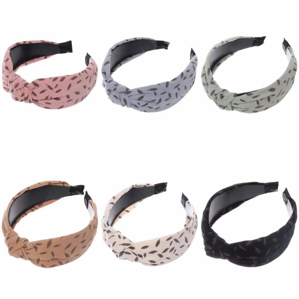 Ободок для волос «Krasotka - Esme», ширина 4см, микс 6 цветов