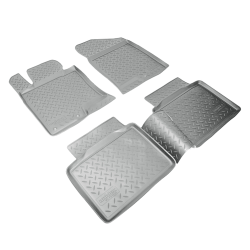 Ковры в салон Norplast/Unidec для Kia Optima в кузове TF (2010-), Серый, арт.NPL-Po-43-40-G