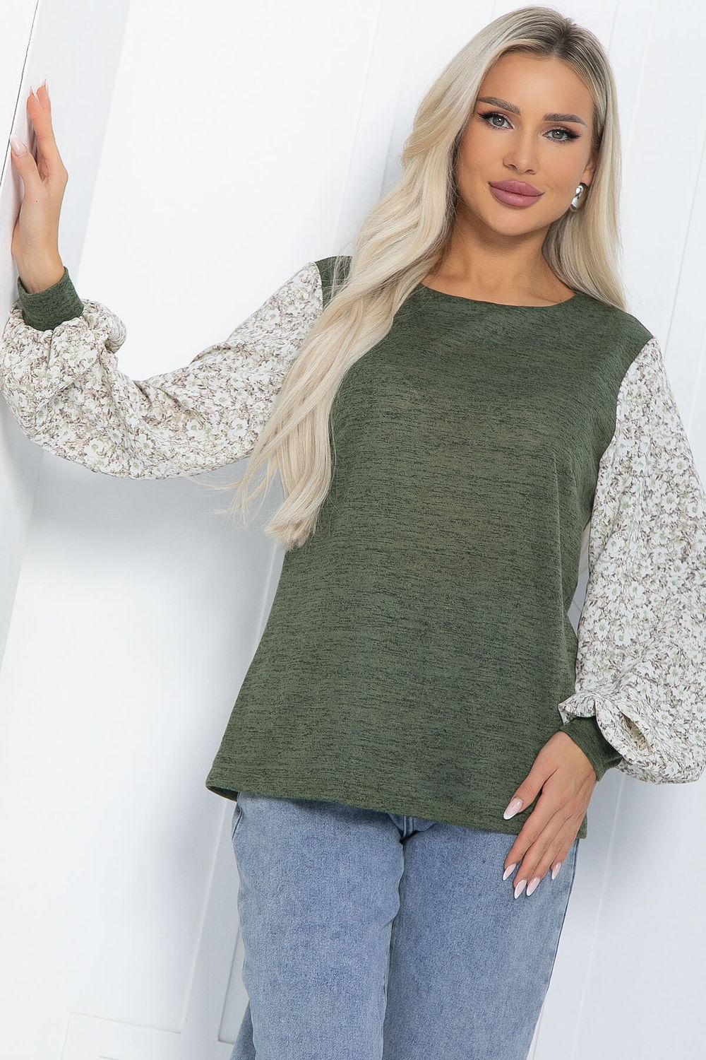 Джемпер Василиса (хаки) Б12250-30 LT Collection