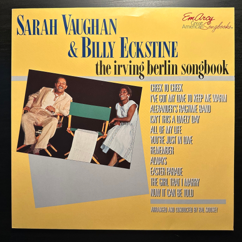 Sarah Vaughan & Billy Eckstine - The Irving Berlin Songbook (Голландия 1984г.)