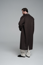 Пальто двубортное | brown