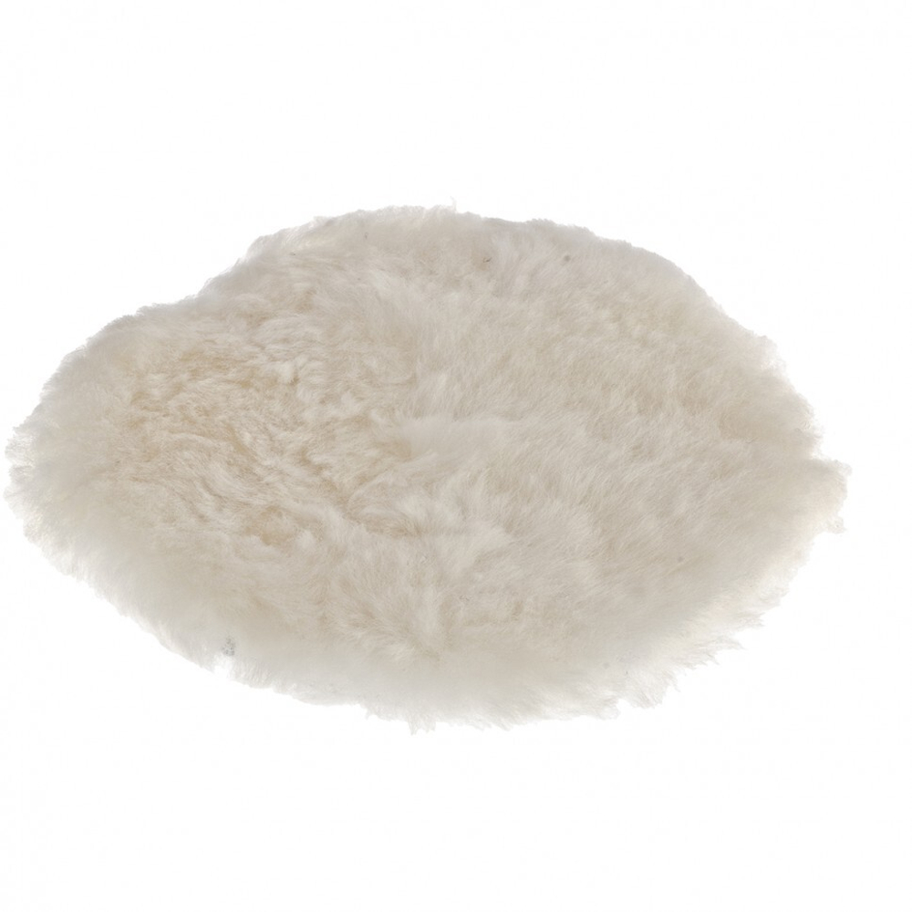 Насадка полировальная "под липучку", 180 мм, натуральная шерсть Matrix