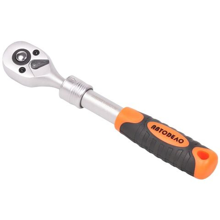 Трещотка с квадратом 3/8 (L-220-320мм, 72зуб. 5град)