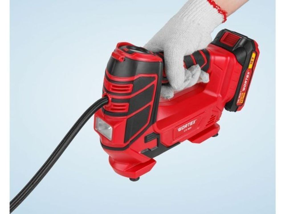 Аккуммуляторный компрессор WORTEX CTI 1811 в коробке