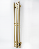 Полотенцесушитель электрический с/т Comfysan Альто-К (Alto-K) EC-3 120/15, Матовое золото/МАТ ГОЛД